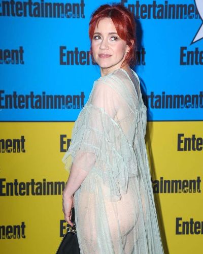 Picture of Alice Wetterlund during red carpet 2022 wearing dress By Miami